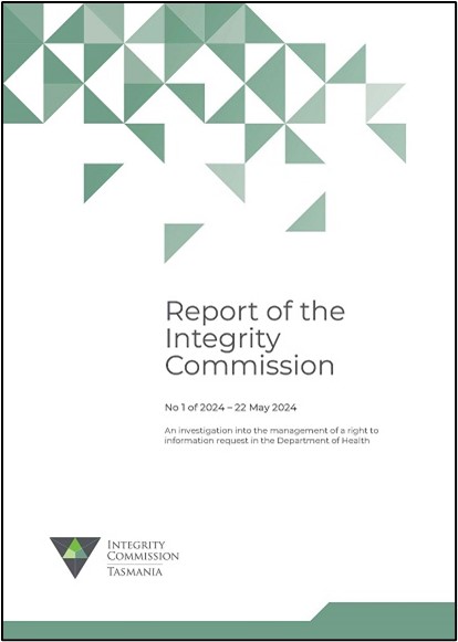 Cover of image of report 1 2024